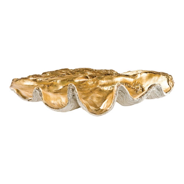 Regina Andrew Golden Clam Bowl, Large For Sale