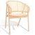 Safavieh Emmy Rattan Back Dining Chair - Natural For Sale - Image 4 of 11