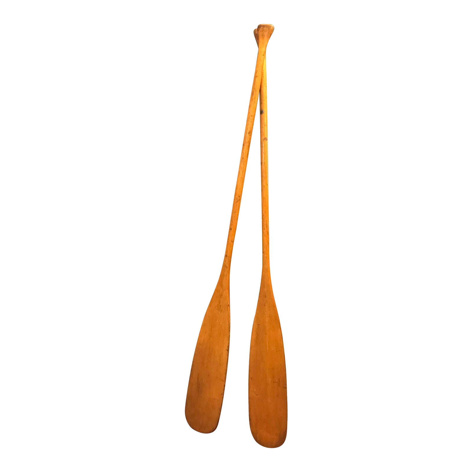 Vintage Rowing Oars Made and Signed by "Smokers Brand" a Pair Chairish