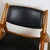 Scandinavian CH28 Chair in Teak and Black Leather by Hans Wegner for Carl Hansen, 1950s For Sale - Image 3 of 15