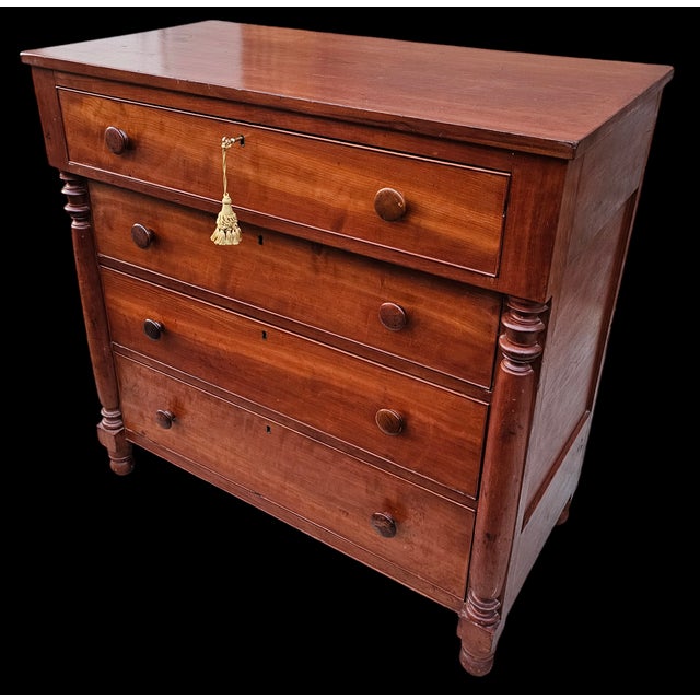 19th Century American Chest of Drawers For Sale - Image 4 of 8