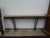 Art Deco 1940s French Jean Royère Style Wrought Iron Console Table For Sale - Image 3 of 13