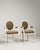 Pair of Louis XVI Upholstered Armchairs, Neoclassical Style, France, 20th Century For Sale - Image 4 of 18