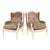 Louis XV Bergere Pair - Double Caned - Down Filled Clarence House Cushions For Sale - Image 12 of 12