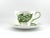 Shelley Shelley Lily of the Valley Cup and Saucer, New Cambridge Shape, 1950s English Bone China Teacup For Sale - Image 4 of 7