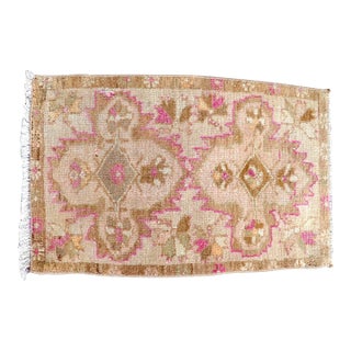 Vintage Mid Century Turkish Rug For Sale