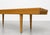 Mid Century Modern Styled Handmade Oak Slat Bench | Long Coffee Table For Sale - Image 10 of 11