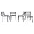 Sandow Dining Chairs by Rene Herbst, 1980s, Set of 4 For Sale - Image 11 of 11