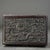 Vintage Carved Wood Jewelry Box With Dragon Motif & Brass Hardware For Sale - Image 4 of 6