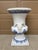 Monumental Blue & White Majolica Grecian Urn With Jupiter Ammon Motifs For Sale - Image 11 of 17