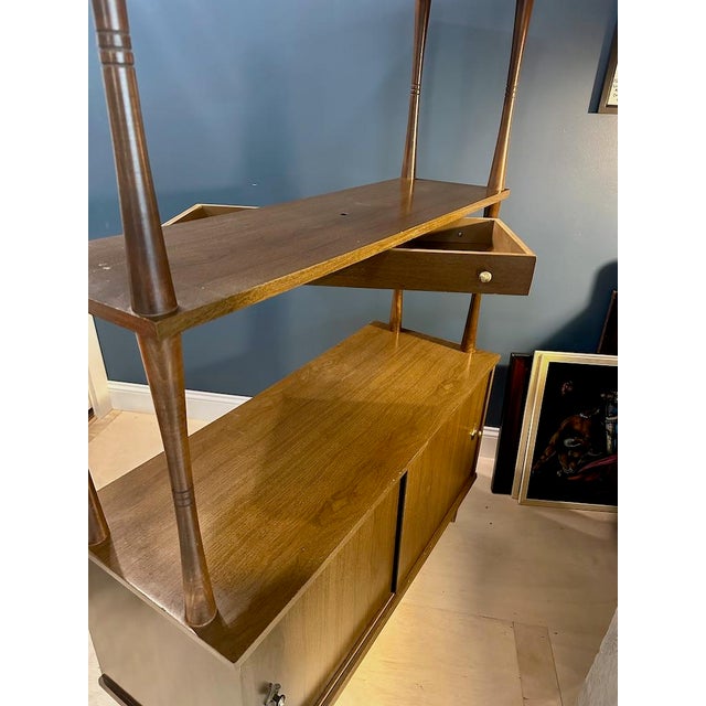 1950s 1950s Room Divider /Storage Cabinet/Display Shelf For Sale - Image 5 of 12