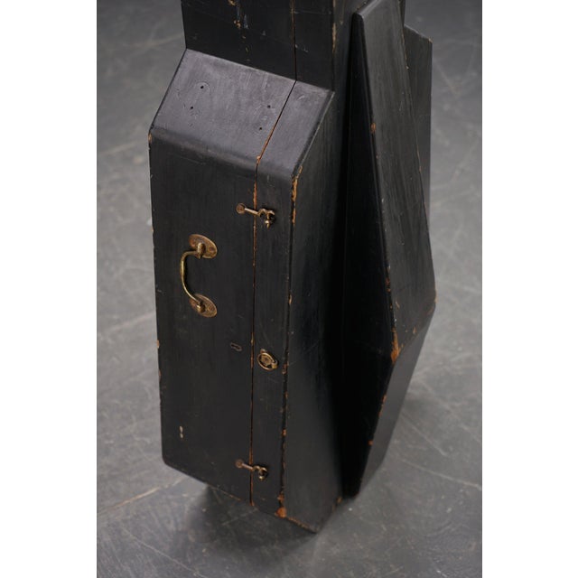 Early 20th Century Cubist Sculptural Cello Case For Sale - Image 6 of 17