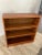 70's Danish modern teak bookcase with curved edge-shelves from Denmark. Excellent vintage condition.