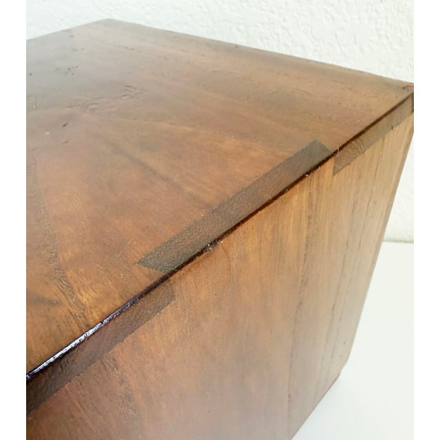 Japanese Vintage Tabletop Tansu Chest, Japan For Sale - Image 3 of 13