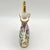 Beautiful vintage Mid-Century Modern Italian pottery cruet vase featuring an elegant pedestal design and distinctive...