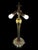 Late 20th Century Joseph Clearman Signed Blown Glass Art Nouveau Style Table Lamp, Swallowtail Studio For Sale - Image 14 of 18