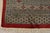 Bokhara Jaldar Rug 8’3” X 10’2” Red Wool Tribal Hand-Knotted Oriental Carpet For Sale - Image 11 of 14