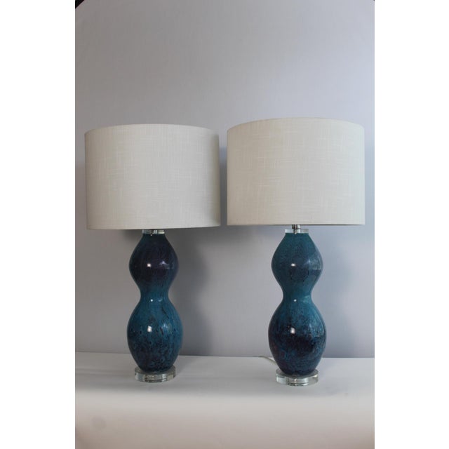 Mid 20th Century Fratelli Style Sculptural Lamps - a Pair For Sale - Image 4 of 13