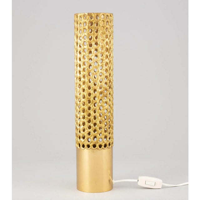 Pierre Forsell (Sweden, 1925-2004) A brass table lamp by Pierre Forsell, second half of the 20th century. Produced by...