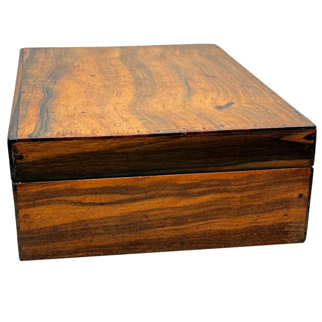 Rectangular Coromandel Work Box, 1840 For Sale - Image 4 of 11