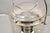 Mid 20th Century Vintage Wallace Mid Century Modern Silver Plated Glass Lined Hinged Ice Bucket For Sale - Image 5 of 11