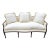 Anitque Mahogany Serpentine Hepplewhite Style Sofa For Sale