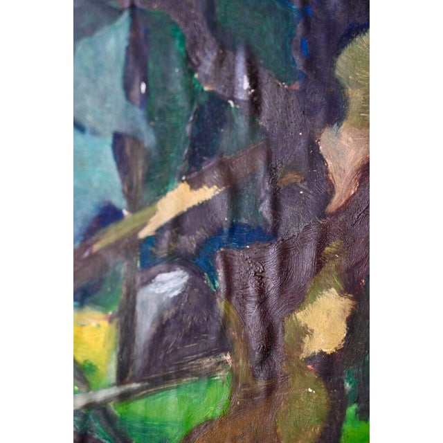 S. Oliver, Swedish Landscape, Painting, 1964 For Sale - Image 9 of 11