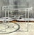 Vintage Boho Cast Aluminum Dining Table After Brown Jordan For Sale - Image 9 of 10