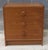 Mid-Century Modern Ervi-Mobler Mid-Century Three-Drawer Bedside Chest of Drawers For Sale - Image 3 of 11