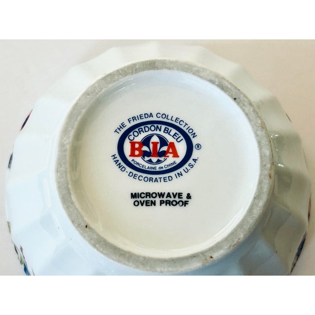 Farmhouse Cordon Bleu Latte Bowl For Sale - Image 3 of 3