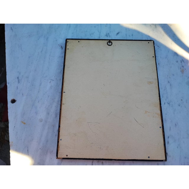 Pre-war lithograph, Freiburg, dimensions: height 24.5 cm, width 19.5 cm, depth 2 cm.