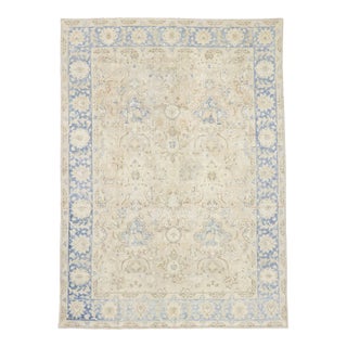 Vintage Persian Mashhad Rug - 08'11 X 12'04 For Sale