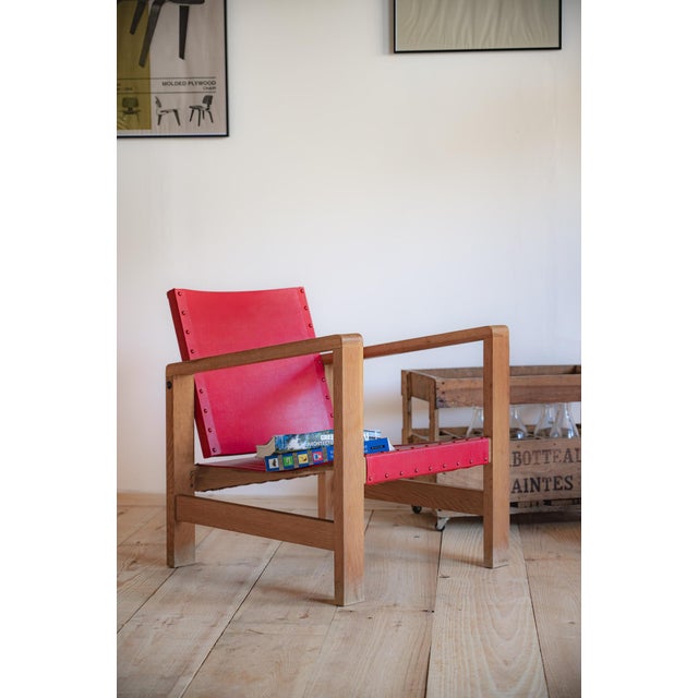 Vintage Safari Lounge Chairs, 1950, Set of 2 For Sale - Image 3 of 7
