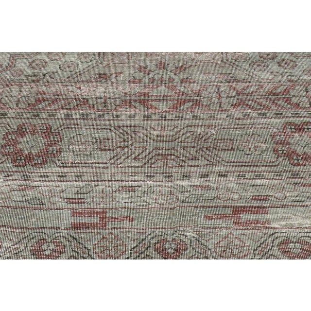 Antique Persian Khotan Rug, 10'07 X 15'06 For Sale In Dallas - Image 6 of 10