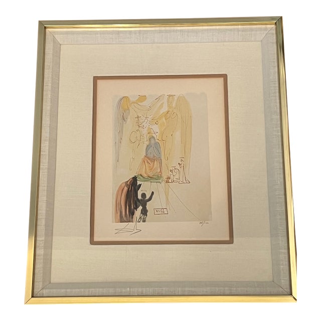 Mid 20th Century Salvador Dali’s the Divine Comedy, Signed and Numbered 86/100 For Sale
