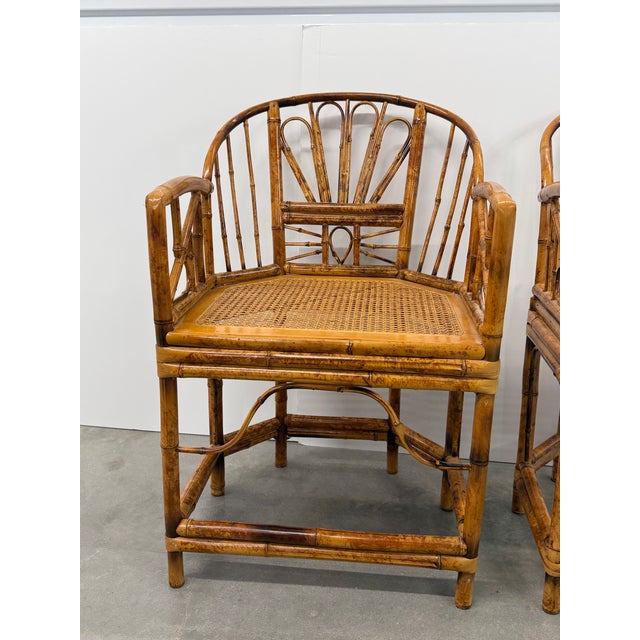 1970s Brighton Pavilion Chairs (Set of 2) For Sale - Image 10 of 18