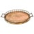 Mid 20th Century Brass Bamboo Tray in the Style of Ralph Lauren For Sale - Image 5 of 12