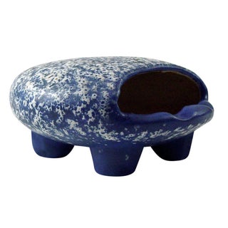 Mid-Century Modern Lava Glaze Ashtray For Sale
