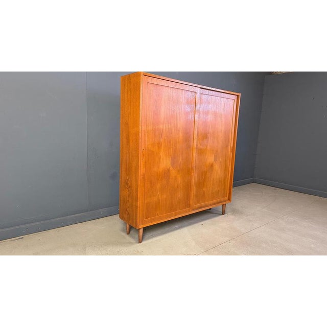 Wood Mid-Century Danish Cabinet from Poul Hundevad, 1960s For Sale - Image 7 of 14