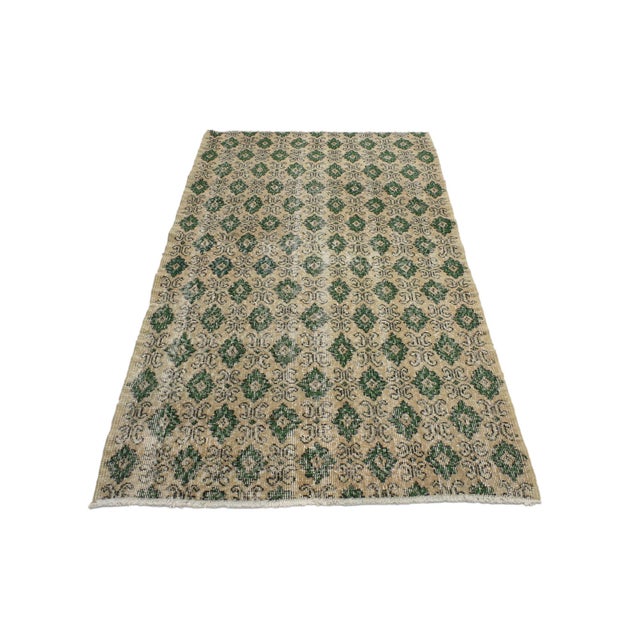 Zeki Muren Vintage Turkish Sivas Rug - 03'03 X 06'01 For Sale - Image 4 of 10