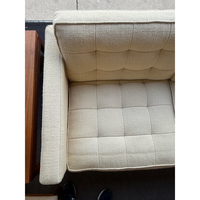 Florence Knoll for Knoll International Walnut Framed Sofa C1960s For Sale - Image 9 of 14