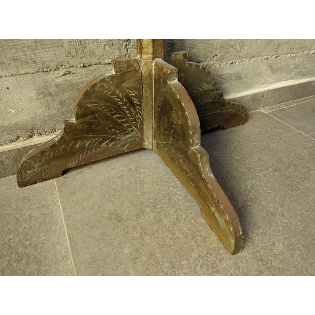 Regency Palm Tree Sculpture Coat Rack, 1970s For Sale - Image 4 of 12