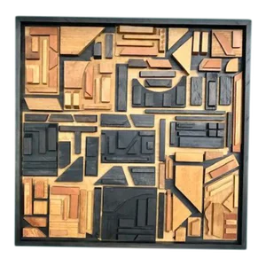 Contemporary Wood Wall Art