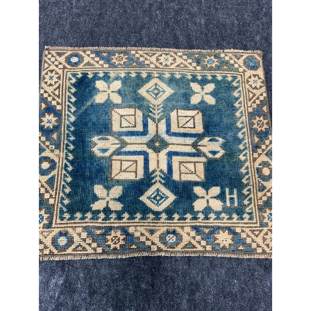 Early 21st Century Turkish Yastik Rug 2'1" x 1'10" For Sale - Image 5 of 5