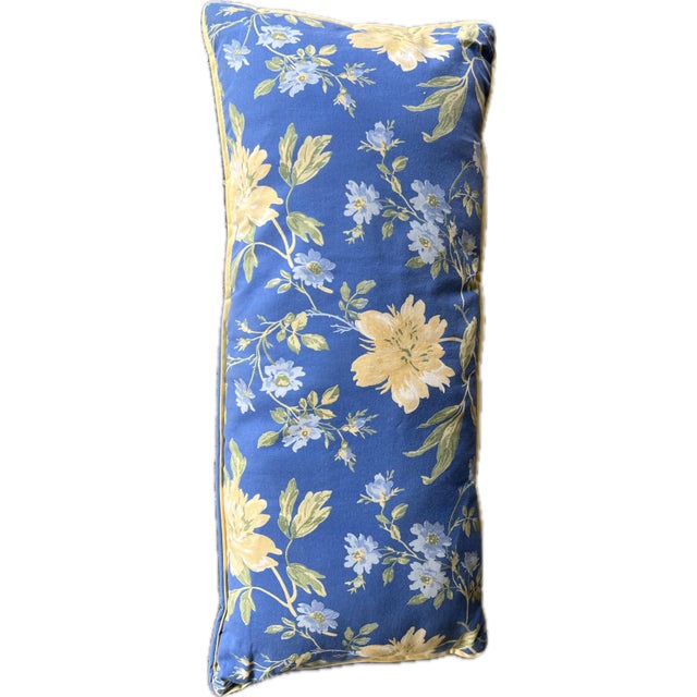 Vintage Laura Ashley Custom Lumbar Pillow For Sale In West Palm - Image 6 of 6