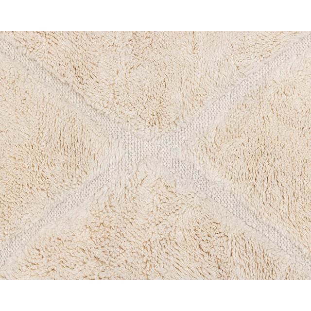 Contemporary Hand-Knotted Wool Rug by Azele Studio For Sale - Image 3 of 11