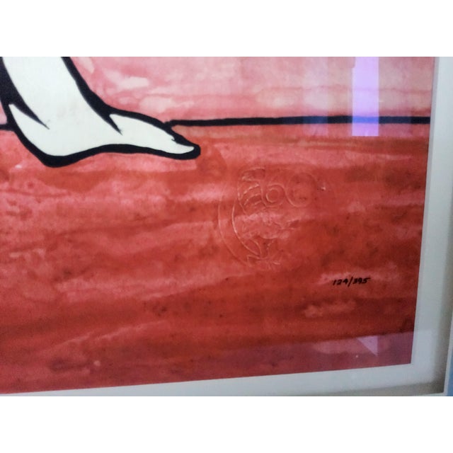 Paper Dr Seuss Lithograph "The Cat" , 60th Anniversary" For Sale - Image 7 of 18