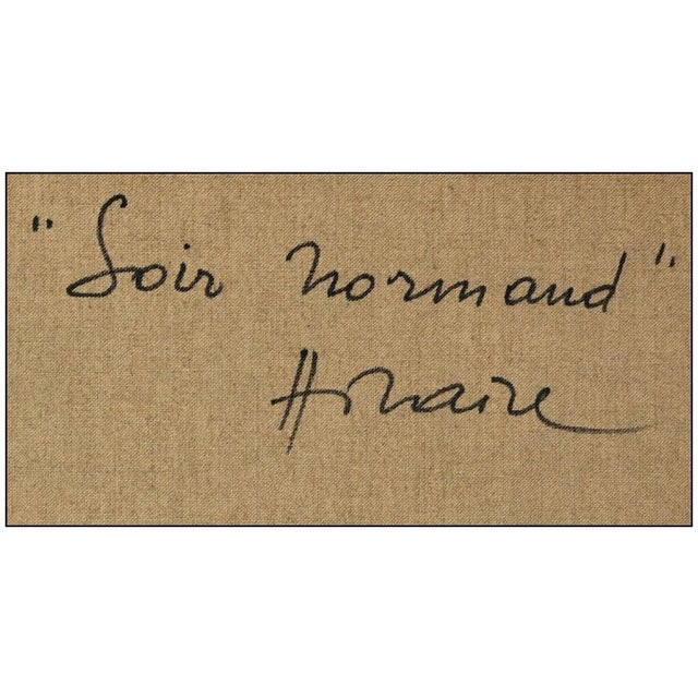 Late 20th Century Soir Normand, Camille Hilaire For Sale In Minneapolis - Image 6 of 6