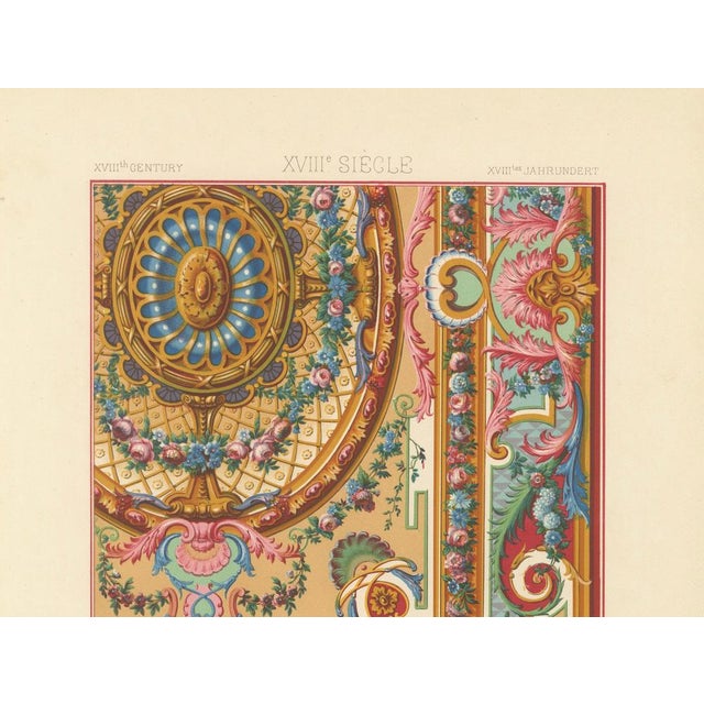 Rococo Rococo Floral and Architectural Ornament, 1700s, Paper For Sale - Image 3 of 10