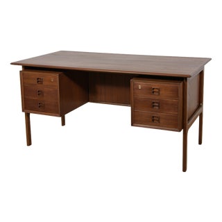 Mid-Century Teak Desk by Arne Vodder for Sibast, Denmark, 1960s For Sale